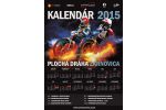 Nástenný kalendár plochej dráhy